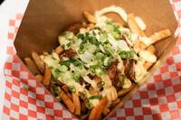 Poutine in take out container