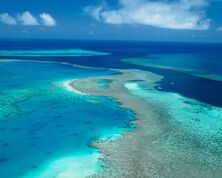 Reef, Beach & Mountains