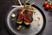 Gourmet rack of lamb