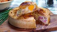 Bacon and Egg Pie