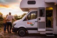 Britz motorhome in Australia