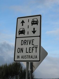 Keep left!