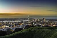 Auckland City Skyline