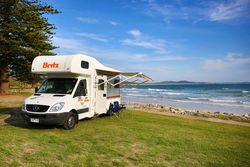 Britz Explorer - By the Beach