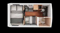 Cruise America Compact - Night Layout
