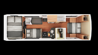 Cruise America Large Motorhome - Night Layout