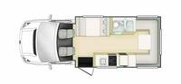 Apollo Euro Camper - Day Layout