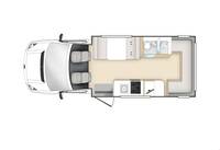 Star RV Pandora - Day Layout