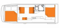 Britz Explorer - Night Layout