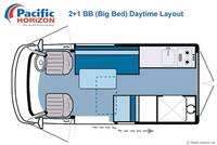 Pacific Horizon 2+1 - 2 Berth