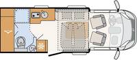 McRent Compact Standard - day/Night Layout
