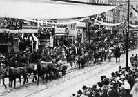 The first Stampede, held in 1921