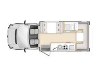 Star RV Polaris - Day Layout