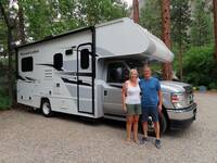 Colin & Karen with their Fraserway C-Small - 3 Berth RV