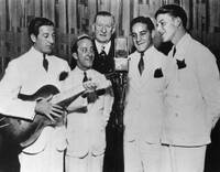 The Hoboken Four (Sinatra far right)
