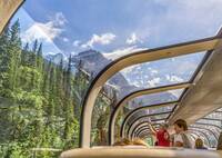 View from the Rocky Mountaineer Train