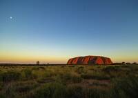 Uluru at dusk