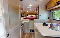 Fraserway Truck Camper - Interior Rear View
