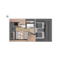 Fraserway Truck Camper - Day Layout