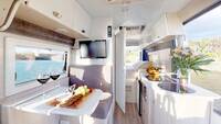Cruisin 2 Berth Sandpiper - Internal Rear View