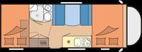 Hobby Siesta De Luxe - Day Layout