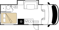 Road Bear Class B (23-25’) SVC- Day Layout