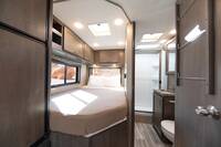 El Monte Class C Small - Interior sleeping view