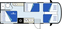 CanaDream Compact - Night Layout