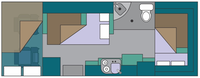 Maui M6B - Night Layout