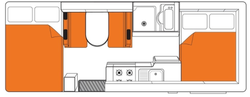 Britz Vista - Day Layout