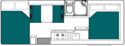 Maui Beach - Night Layout