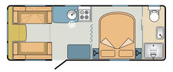 Compass Casita - Day/Night Layout