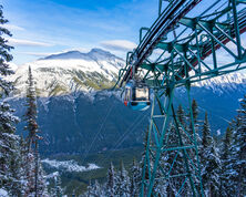 A Motorhome Traveller's Guide to the Banff Gondola in Winter