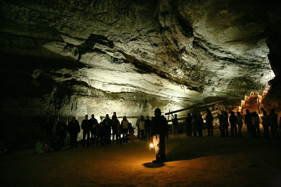 A ranger-guided tour of the cave